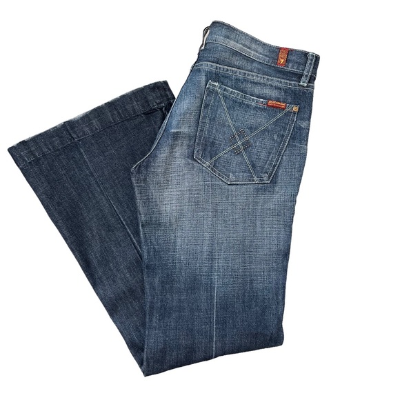 7 For All Mankind Pants - 7 for all mankind DOJO Bling Flare jeans 31